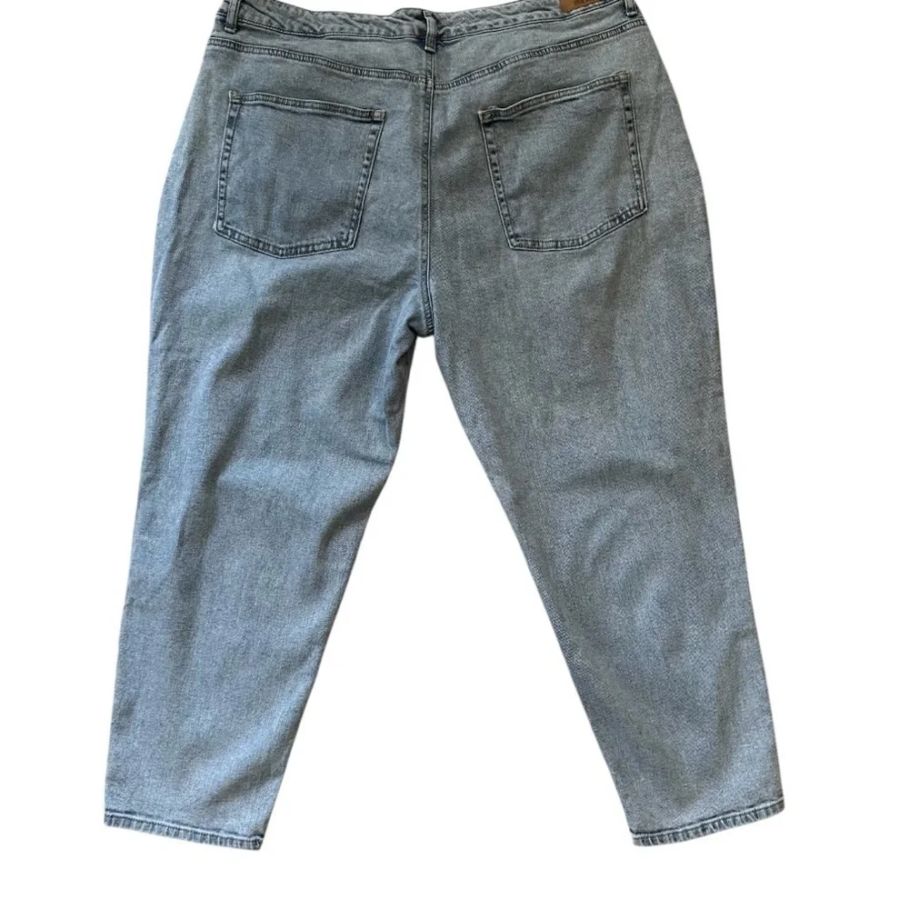 True Craft size 20WR Distressed Blue Jeans - Picture 4 of 6